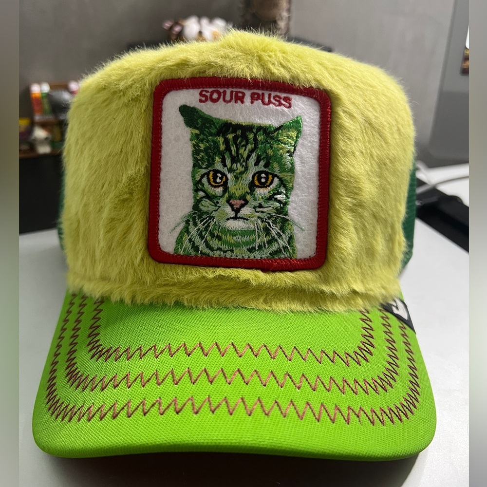 NWT Limited Edition Goorin Bros Animal Farm- Sour Puss O/S